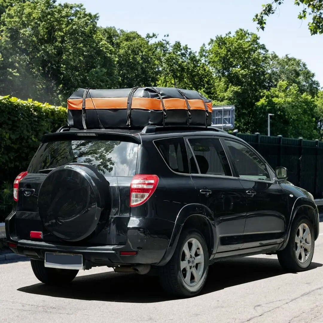 Cutie portbagaj auto Costway BG51853OR (Black/Orange)