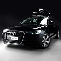 Автомобильный бокс Modula Travel 460 (Glossy Black) Thumb