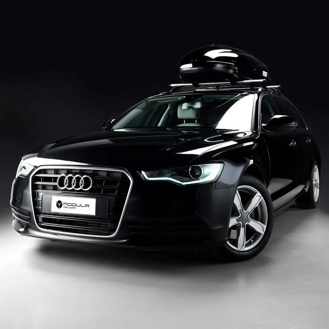 Автомобильный бокс Modula Travel 460 (Glossy Black)