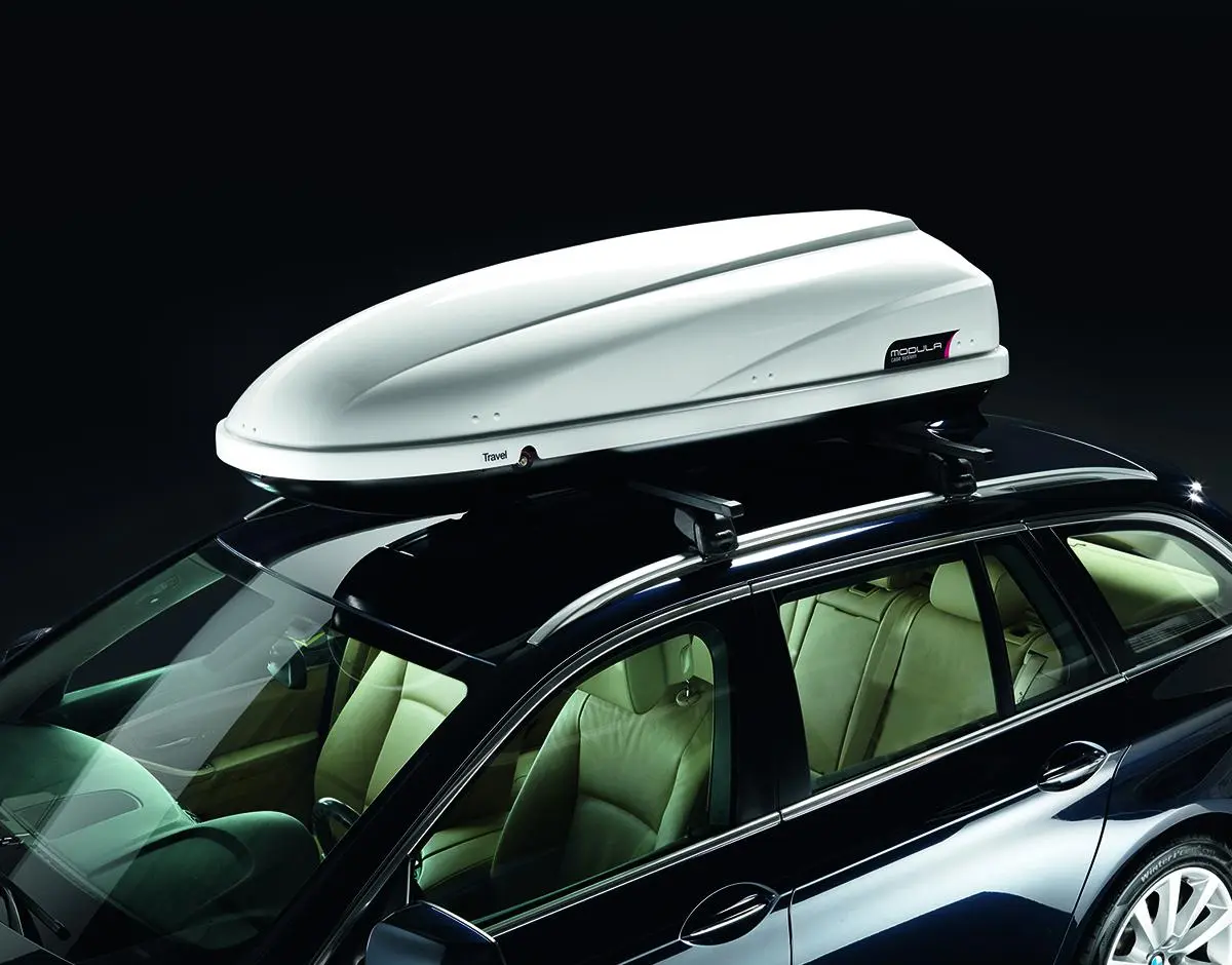 Cutie portbagaj auto Modula Travel 460 (Glossy White)