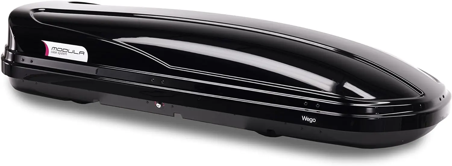 Автомобильный бокс Modula Wego 500 (Glossy Black) - 2