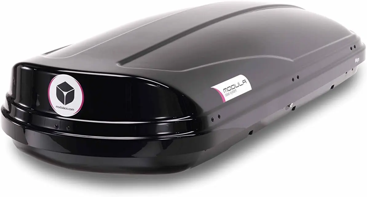 Автомобильный бокс Modula Wego 500 (Glossy Black) - 3