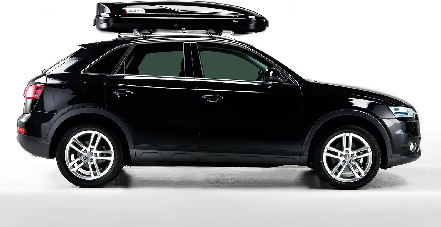 Автомобильный бокс Modula Wego 500 (Glossy Black) - 4