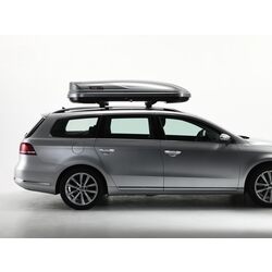 Автомобильный бокс Modula Wego 500 (Glossy Black) Thumb