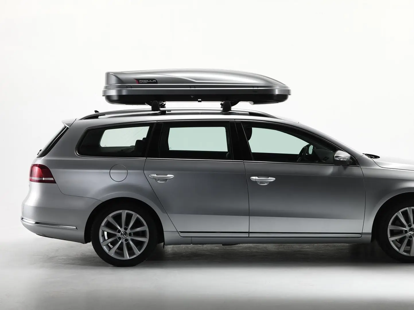 Автомобильный бокс Modula Wego 500 (Glossy Black) - 5