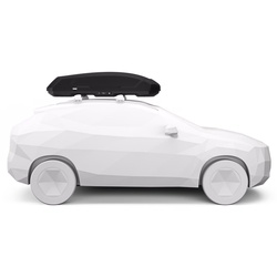 Cutie portbagaj auto Thule Force 3 L (Black Matte) Thumb