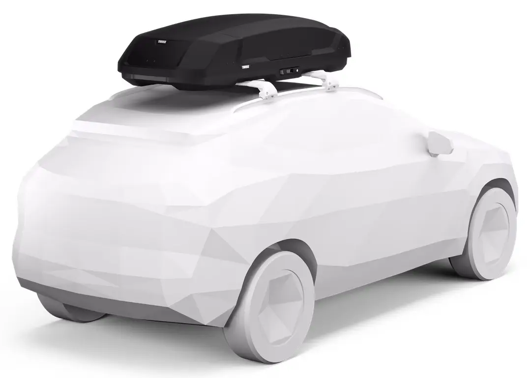 Cutie portbagaj auto Thule Force 3 L (Black Matte)