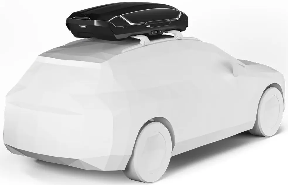 Автомобильный бокс Thule Motion 3 L (Black Glossy)