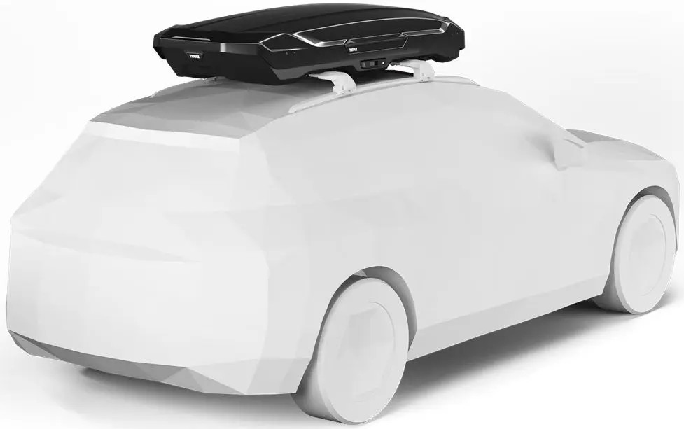 Cutie portbagaj auto Thule Motion 3 XL Low (Black Glossy)