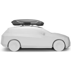 Автомобильный бокс Thule Motion 3 XXL (Titan Glossy) Thumb