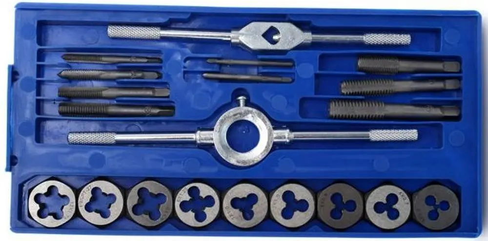 Набор метчиков и плашек Kraft&Dele KD10288