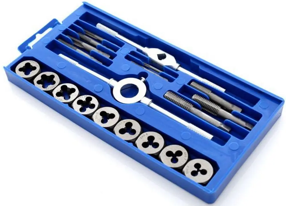 Набор метчиков и плашек Kraft&Dele KD10288