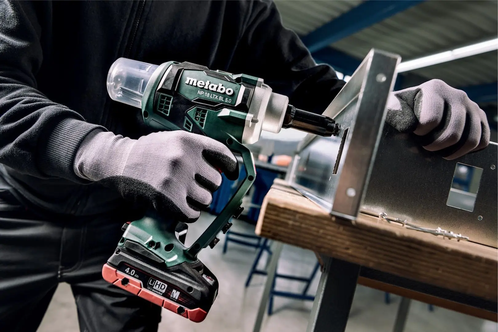 Nutuitor cu acumulator Metabo NP 18 LTX BL 5.0