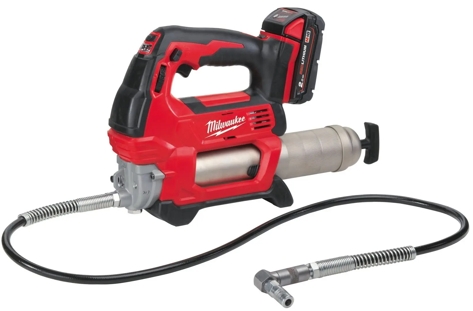 Pompa de gresat cu acumulator Milwaukee M18 GG-201C
