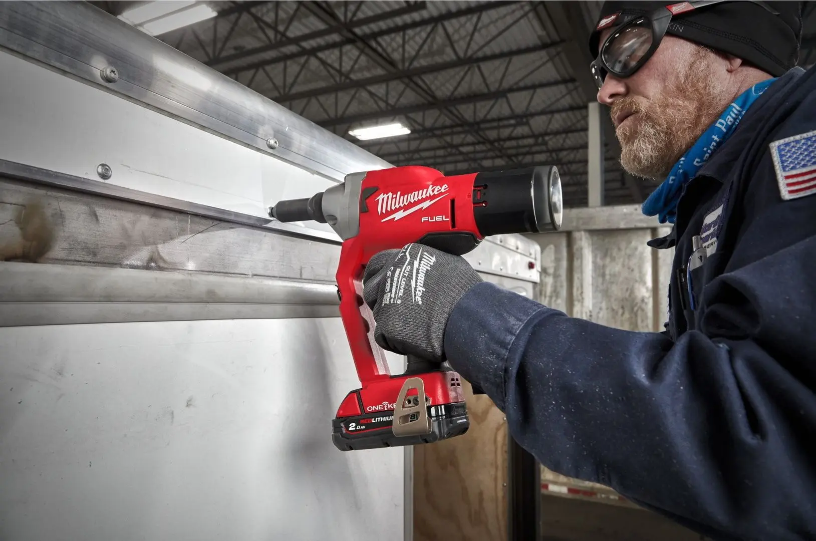 Pistol pentru nituit cu acumulator Milwaukee M18 ONEFPRT-0X Solo