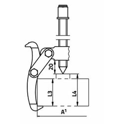 Съемник подшипников Total THTGP346 Thumb