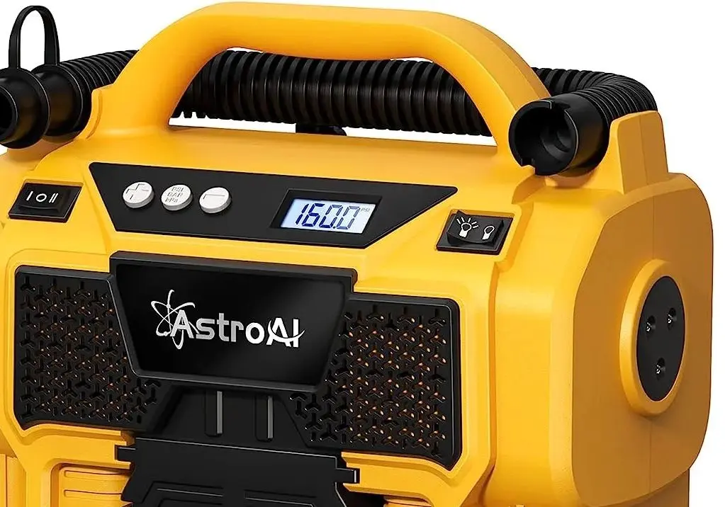 Compresor cu acumulator AstroAI 3PLYE (Yellow/Black)