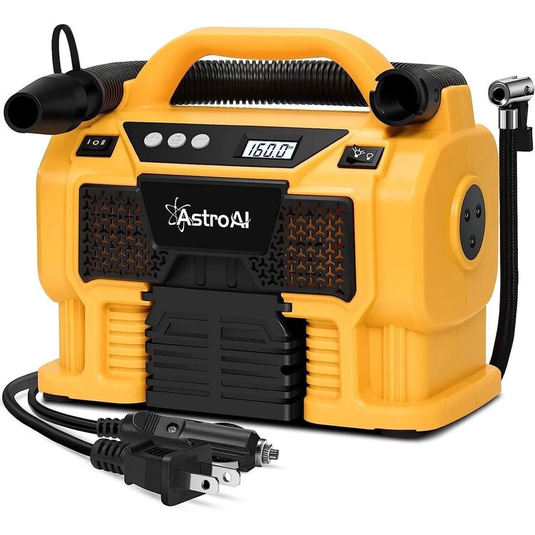 Аккумуляторный компрессор AstroAI 3PLYE (Yellow/Black) купить в ...