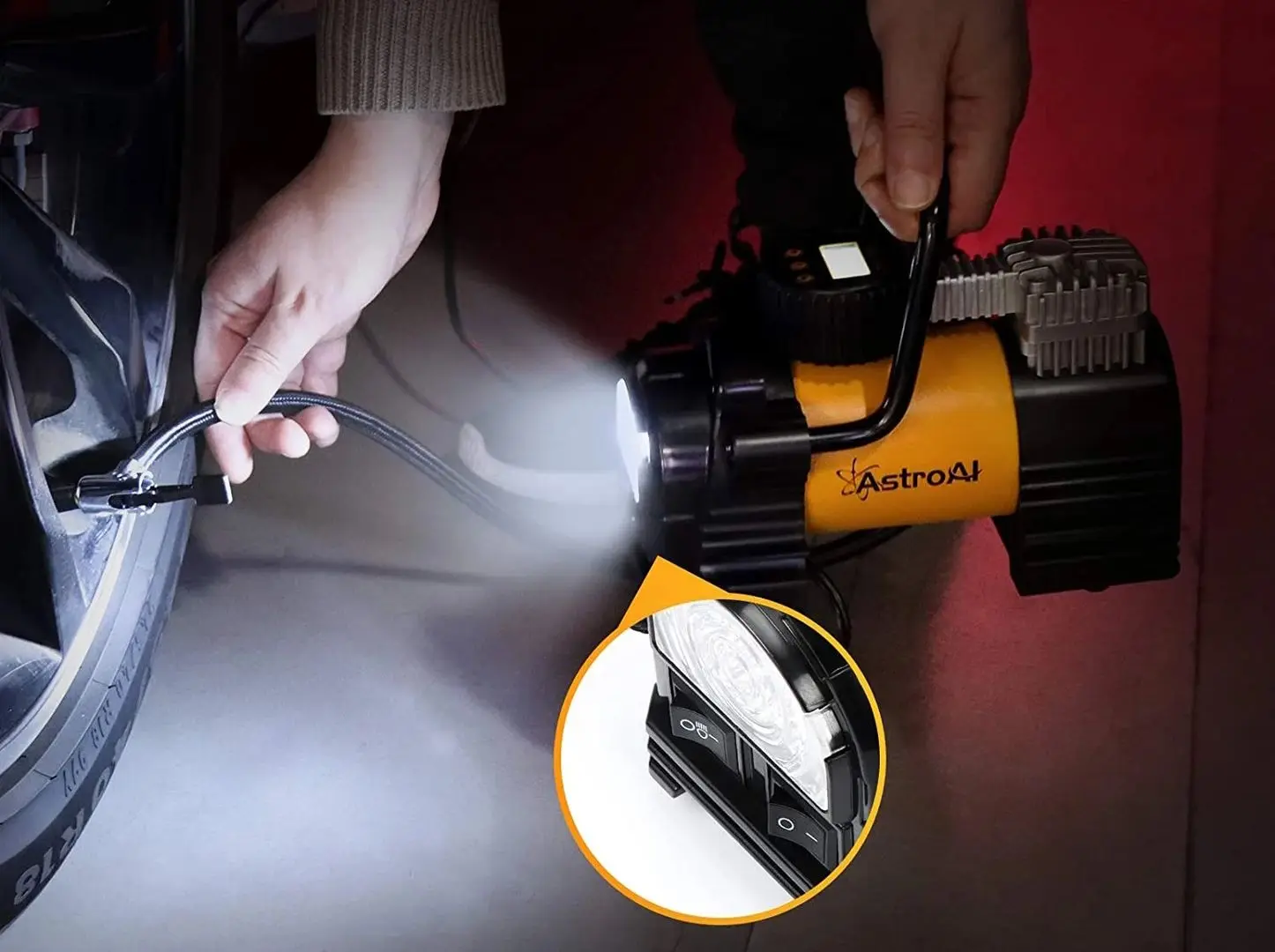 Компрессор AstroAI AC300Y - 7