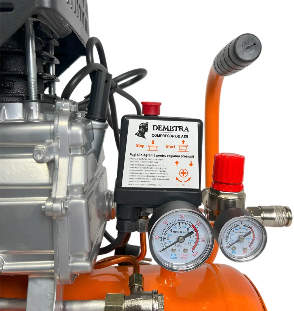 Воздушный компрессор Demetra DM2024 (Orange)
