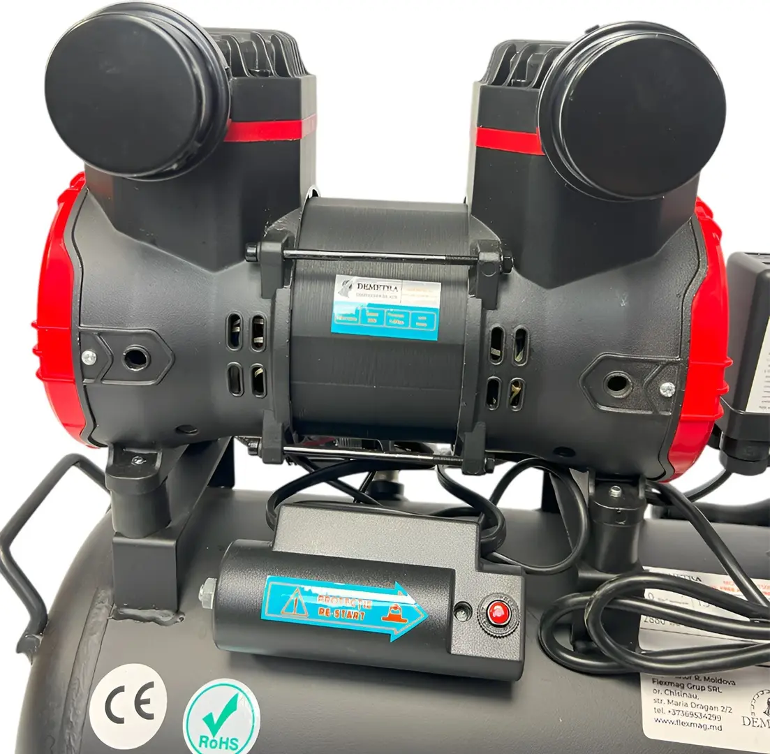 Воздушный компрессор Demetra DN1500-24 (Black)