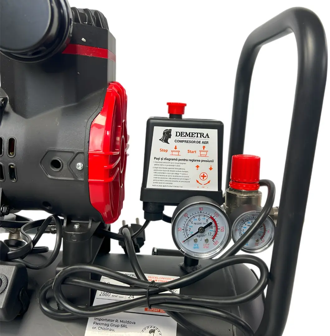 Воздушный компрессор Demetra DN1500-24 (Black)