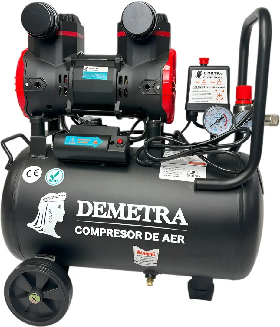 Воздушный компрессор Demetra DN1500-24 (Black)