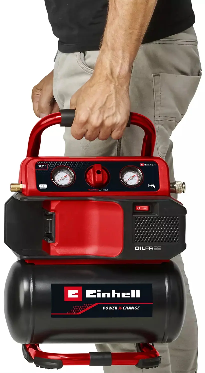 Аккумуляторный компрессор Einhell TE-AC 18/75 Li OF-Solo