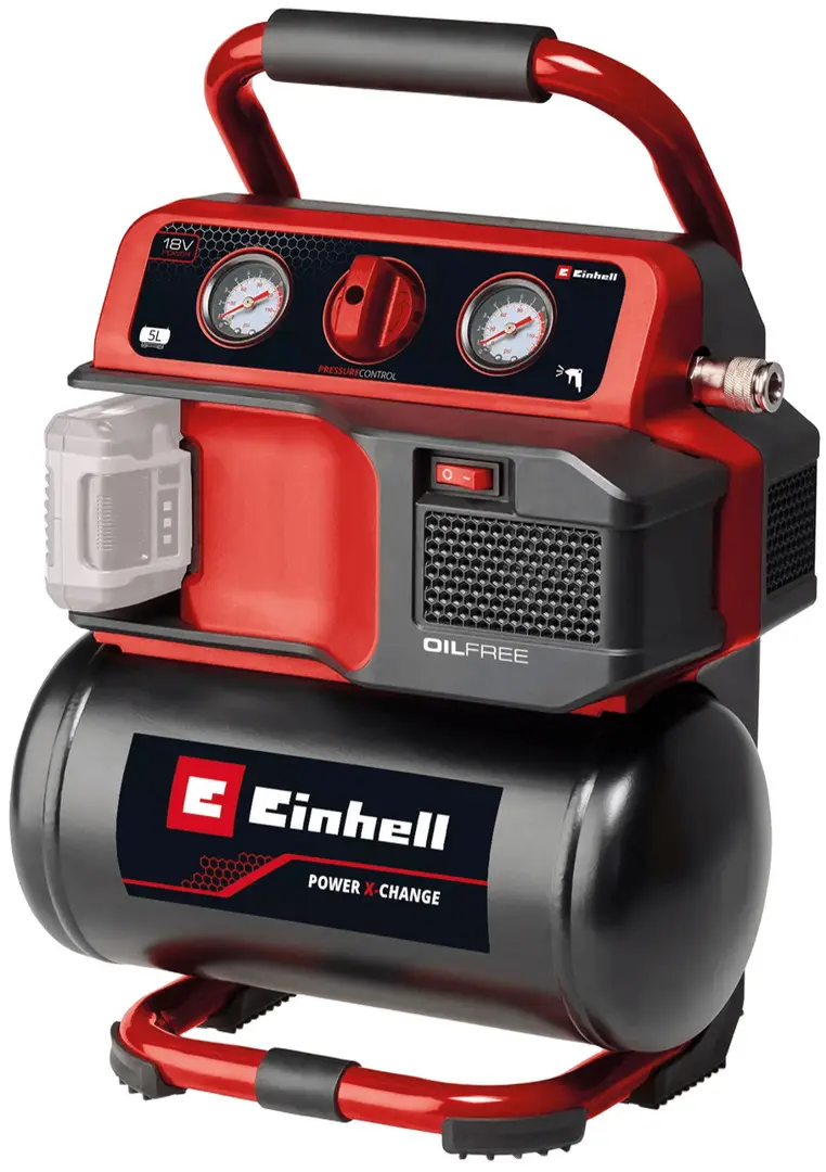Аккумуляторный компрессор Einhell TE-AC 18/75 Li OF-Solo