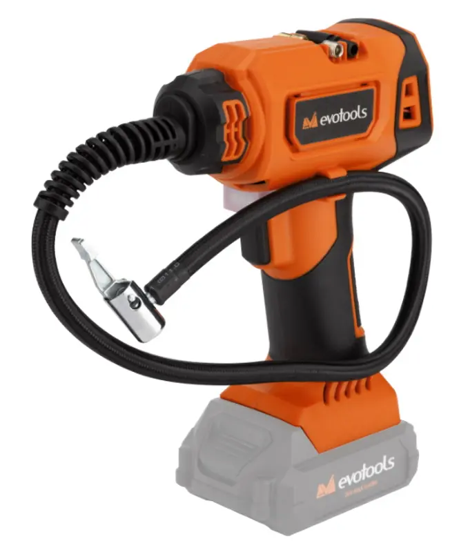 Mini compresor cu acumulator Evotools HGT682633 Solo
