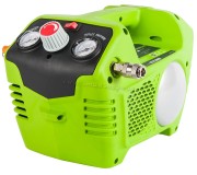 Аккумуляторный компрессор GreenWorks G24AC (Green/Black)