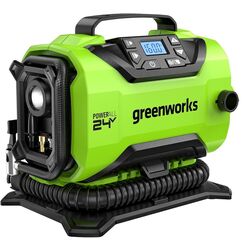 Аккумуляторный компрессор GreenWorks G24IN (Green/Black)