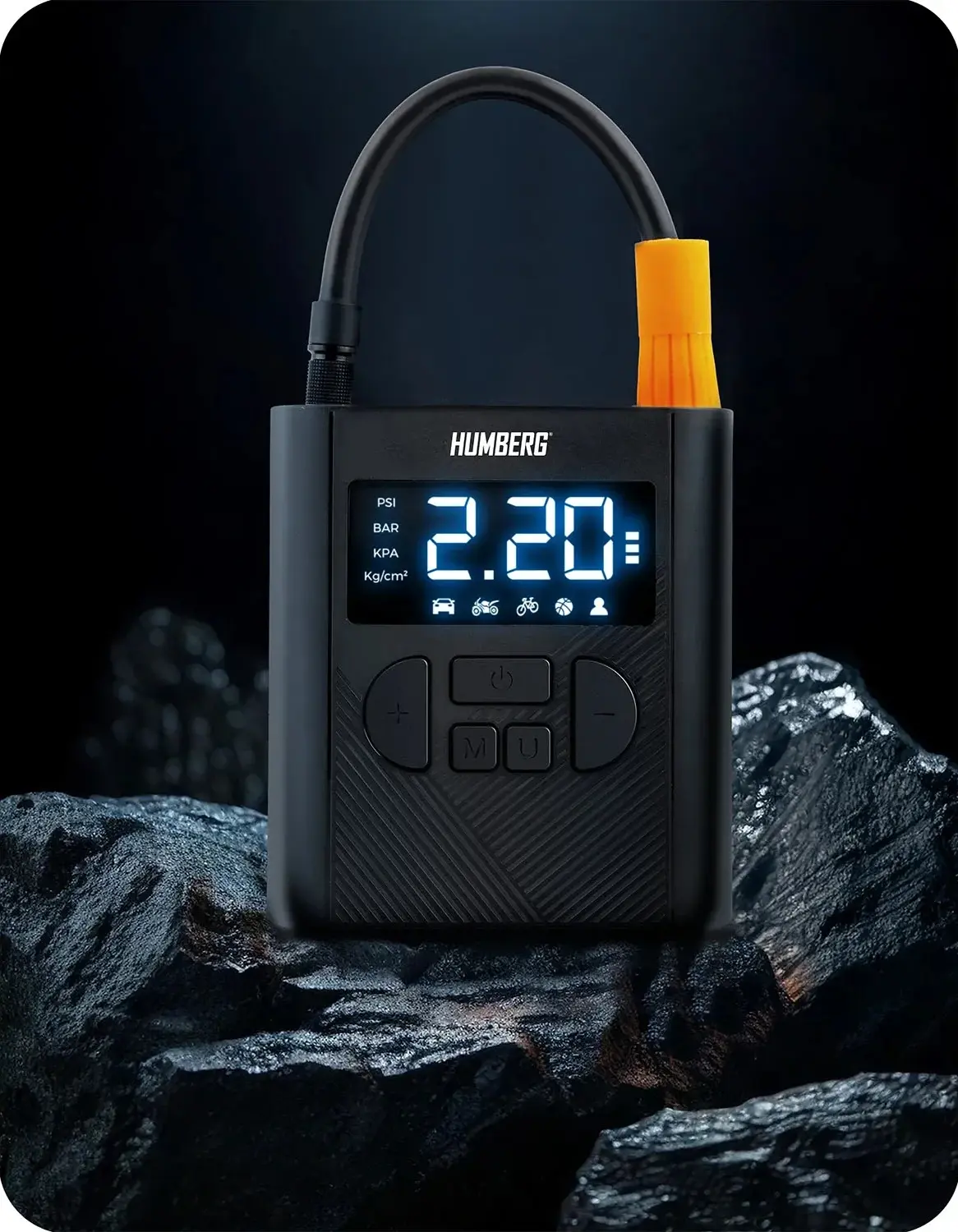 Compresor cu acumulator Humberg HM-252 525200 (Black) - 7