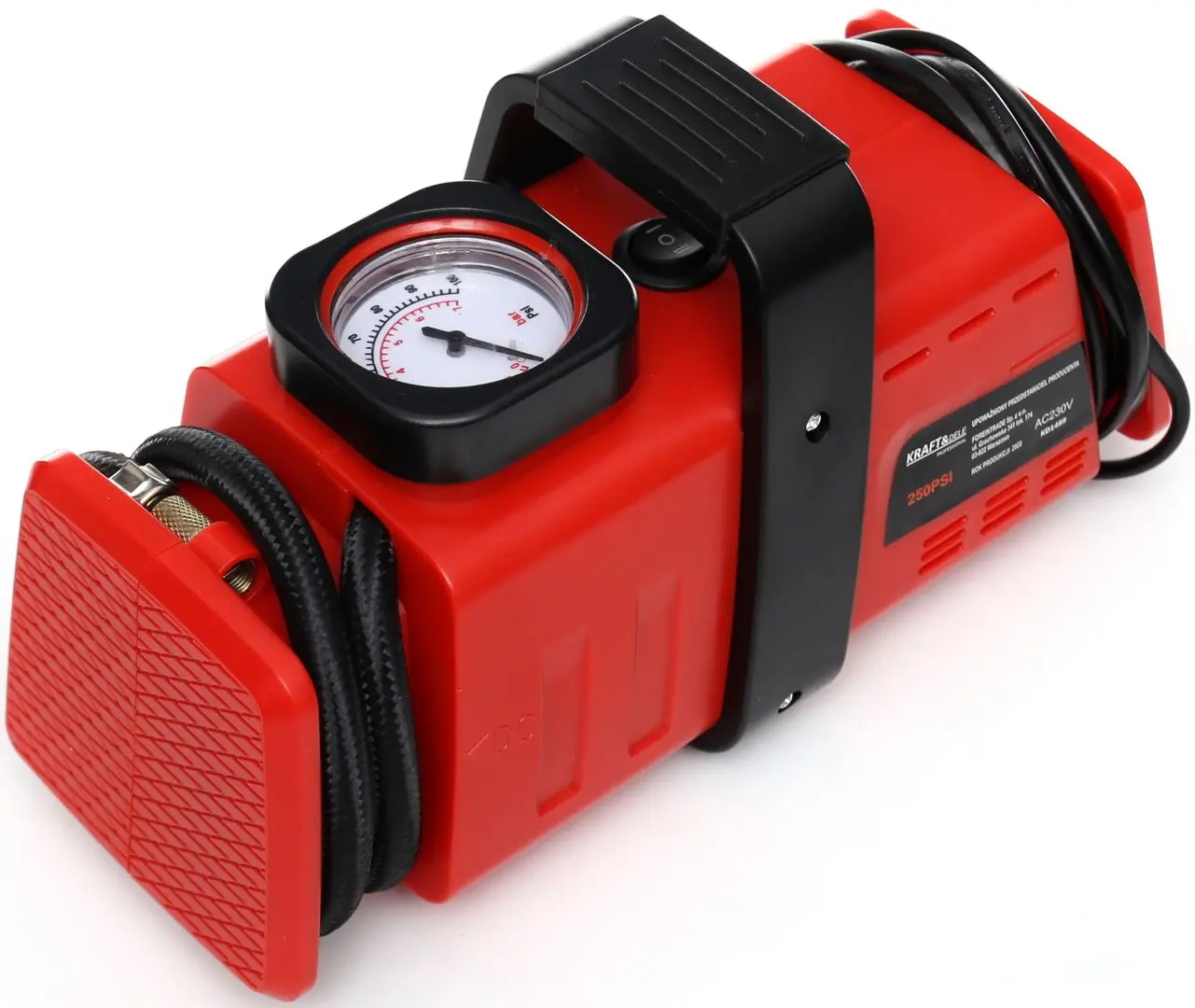 Compresor Kraft&Dele Professional KD1489 (Red/Black)