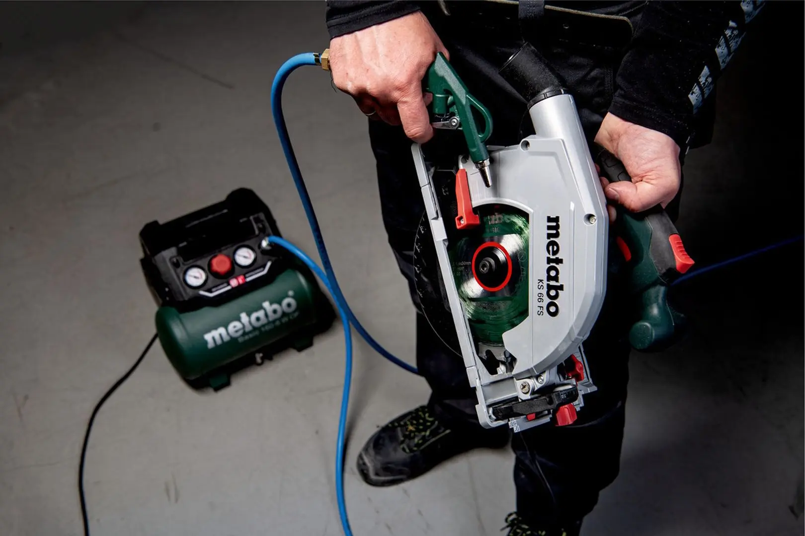 Compresor Metabo Basic 160-60 W (Green/Black)