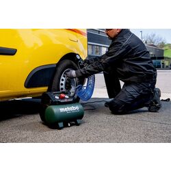 Compresor Metabo Basic 160-60 W (Green/Black) Thumb