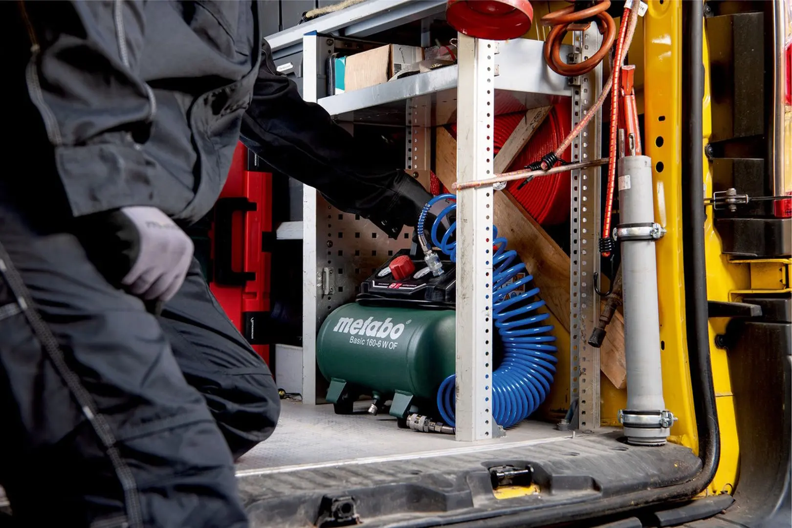 Compresor Metabo Basic 160-60 W (Green/Black)