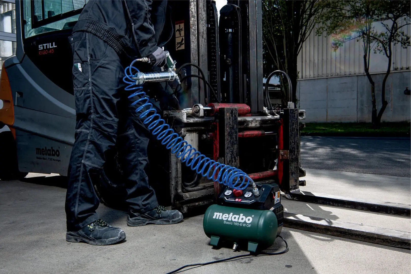 Compresor Metabo Basic 160-60 W (Green/Black)