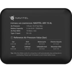 Компрессор Navitel Air 15 AL Thumb
