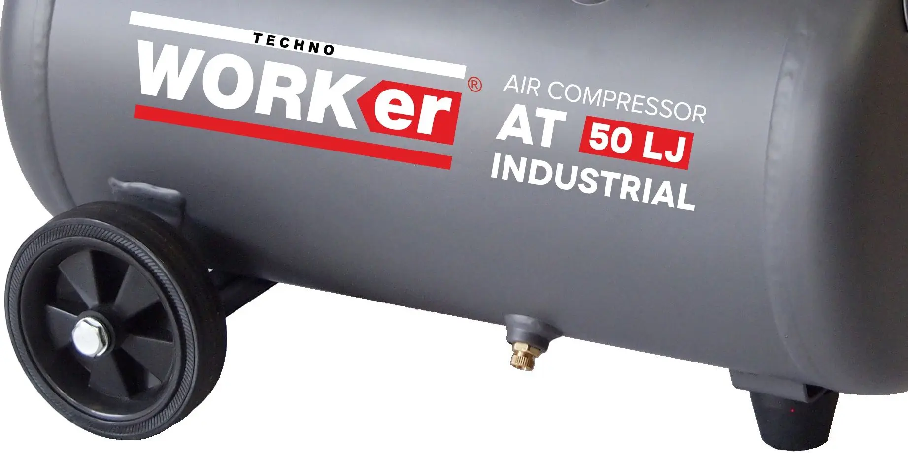 Воздушный компрессор Technoworker AT 50 LJ (Black/Grey)