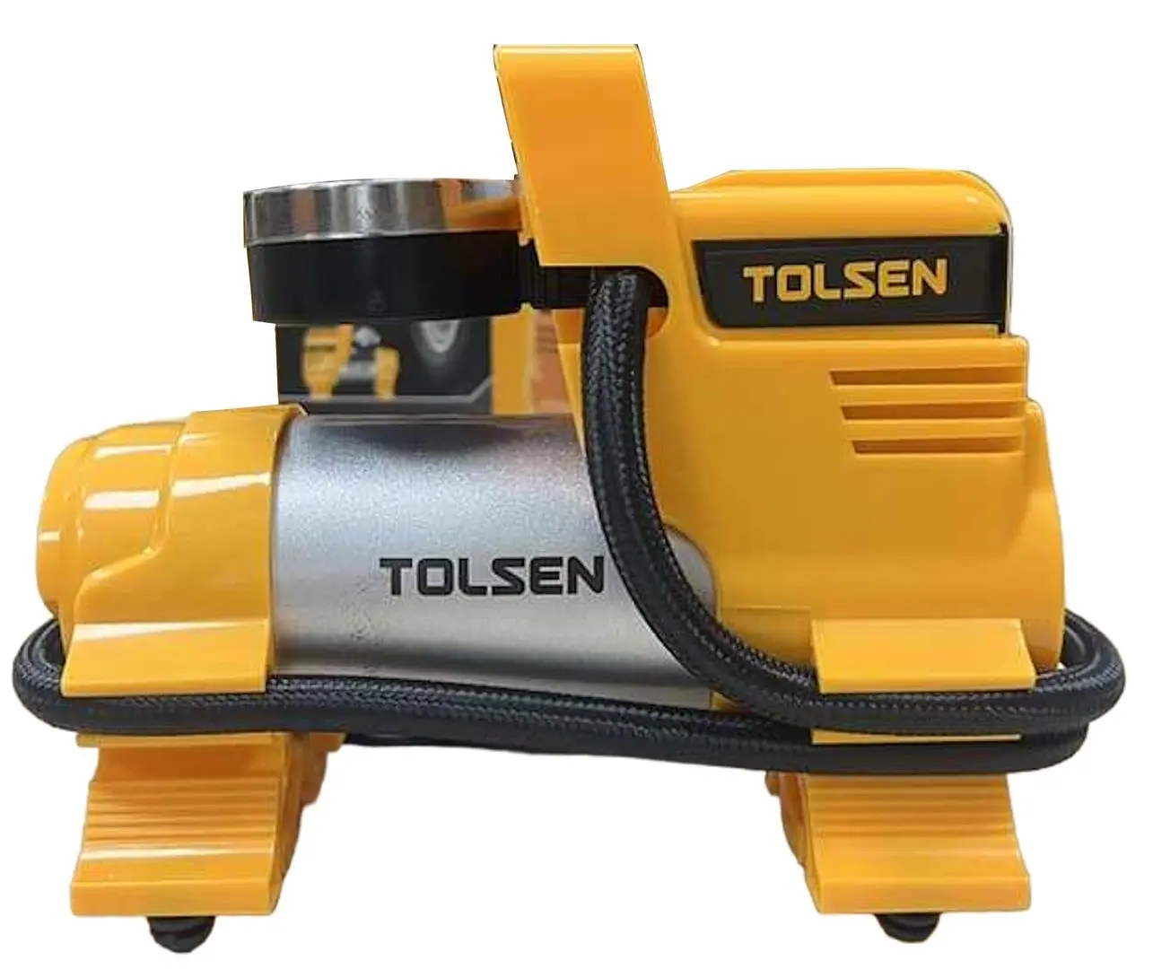 Compresor Tolsen 65515 (Yellow/Silver)