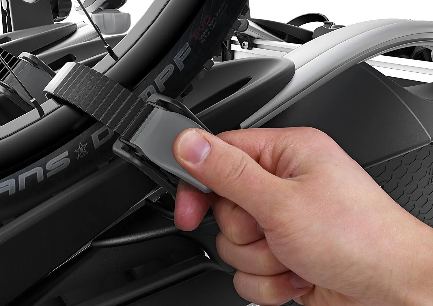 Suport pentru bicicleta Thule VeloCompact 3 (Aluminum/Black)