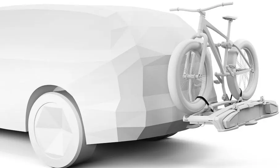 Ремни для колес Thule XXL Fatbike (Black)