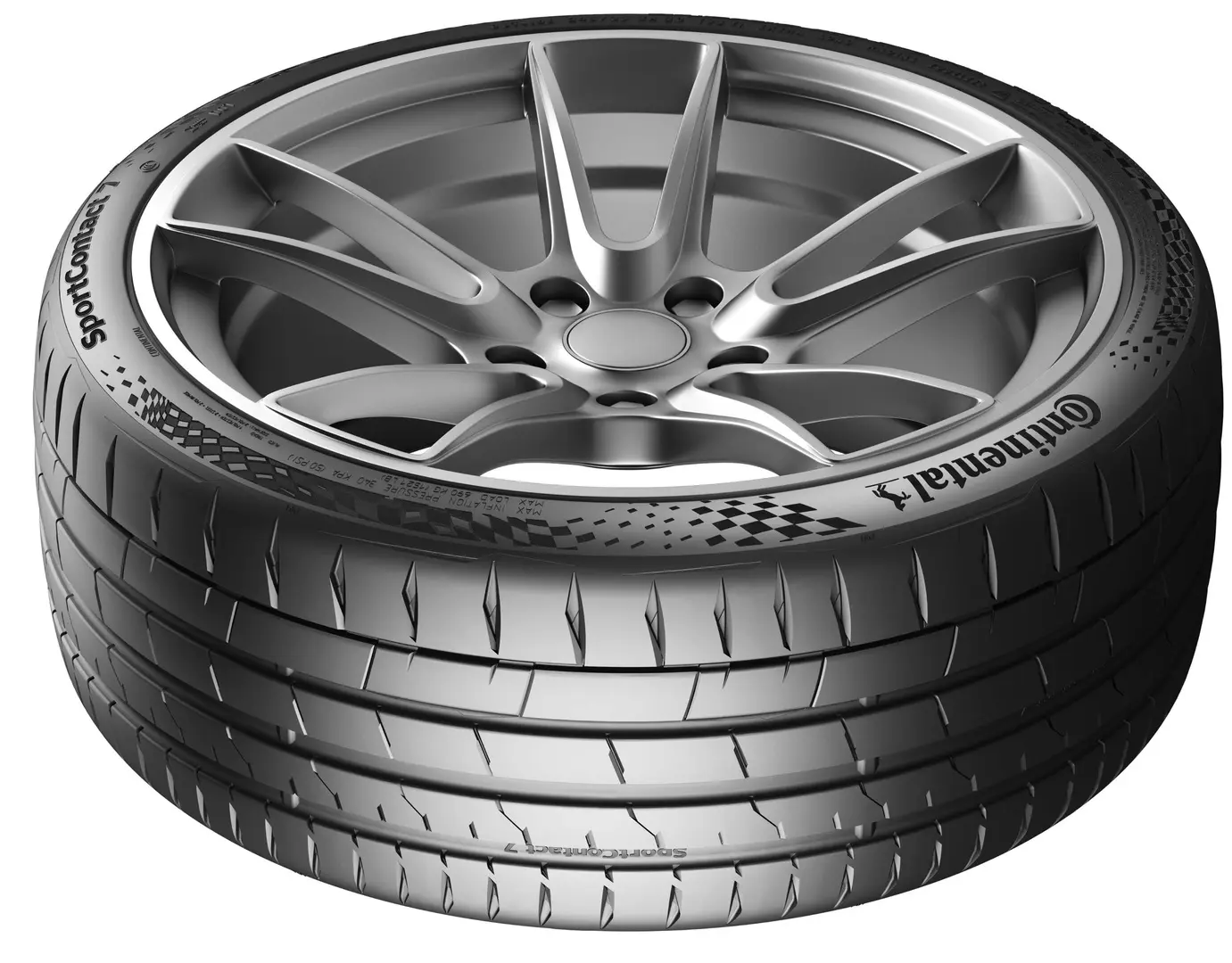 Шины Continental SportContact7 Suv 255/45 R19 104V XL FR TO SIL - 4