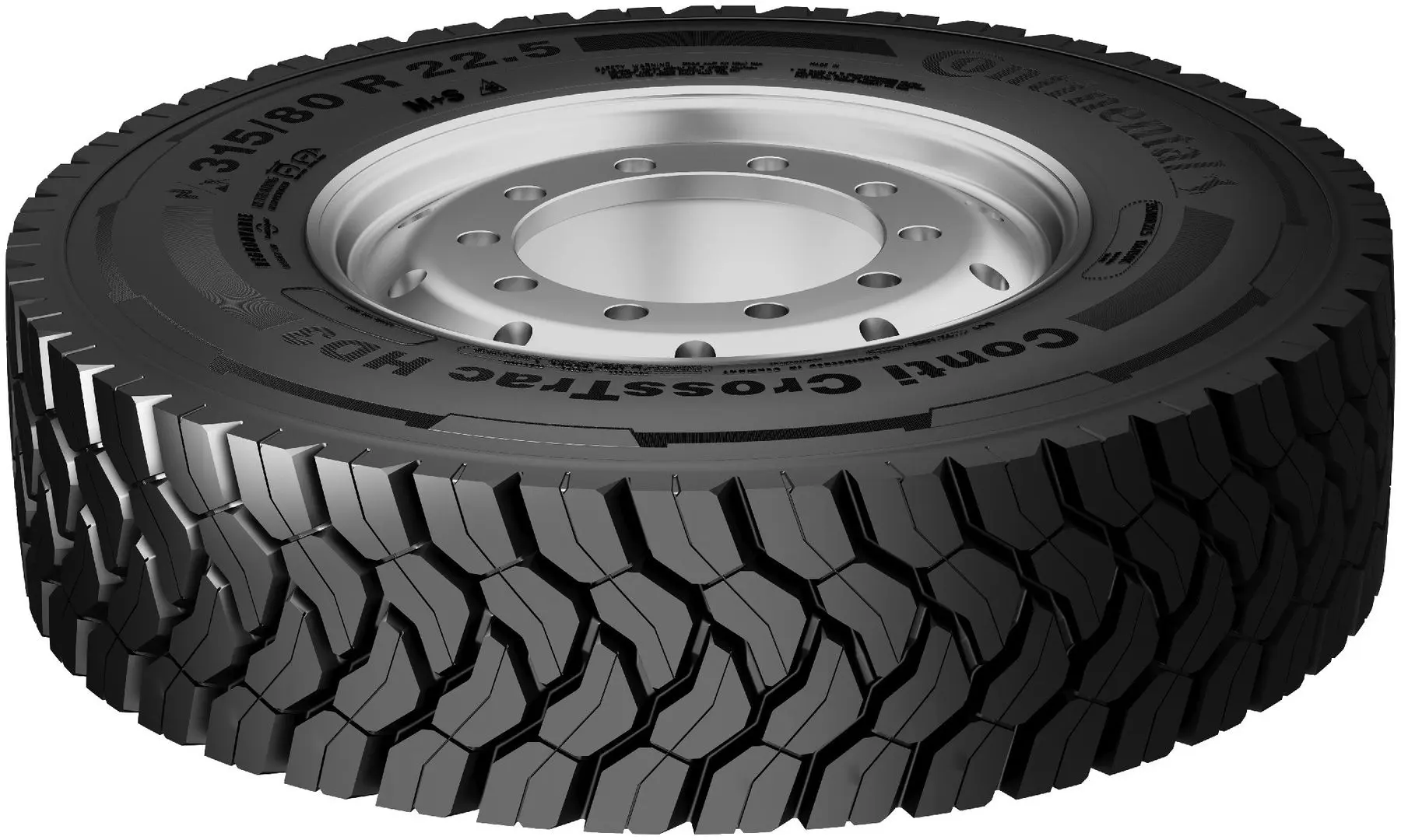 Anvelope Continental Conti CrossTrac HD3 315/80 R22.5 156/150K - 3
