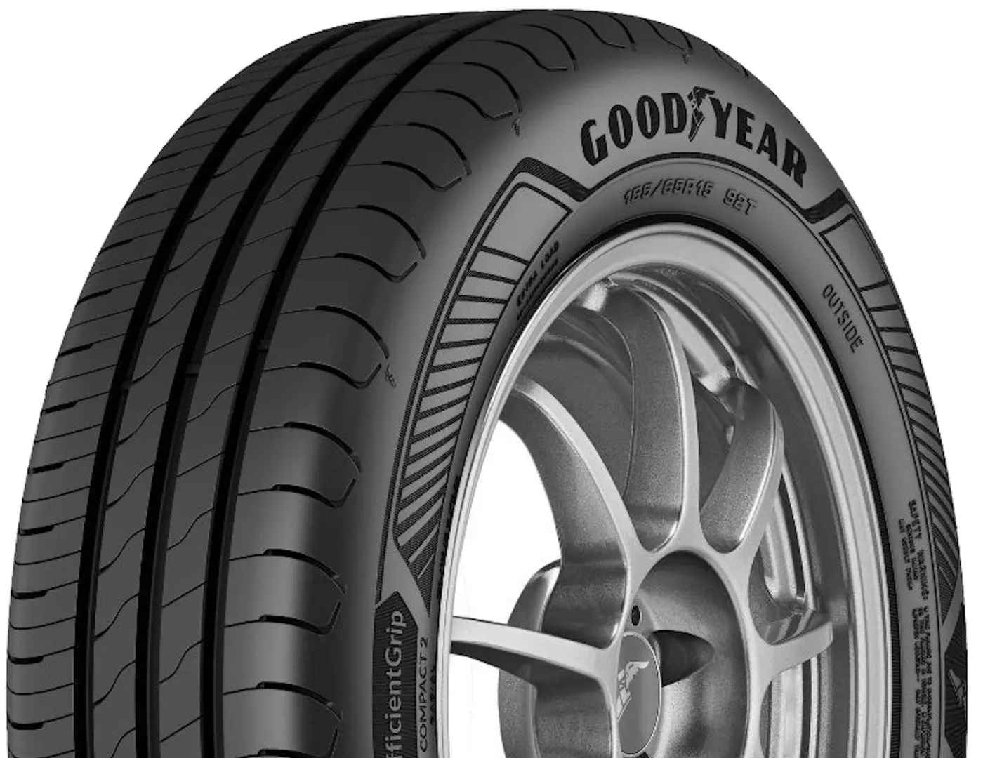 Anvelope Goodyear EfficientGrip Compact 2 195/65 R15 91T