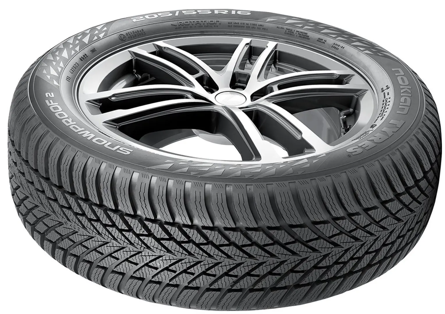 Шины Nokian Snowproof 2 205/55 R16 91T - 4