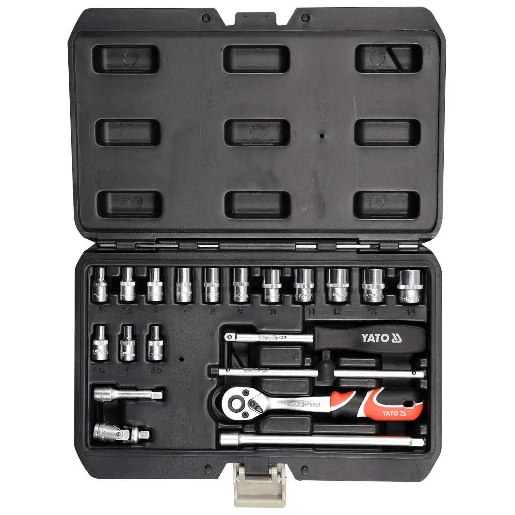 Set chei tubulare Yato YT-14491