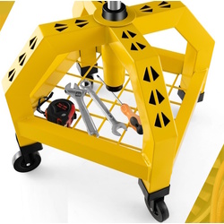 Taburet pentru service auto Costway AU10017YE (Black/Yellow) Thumb