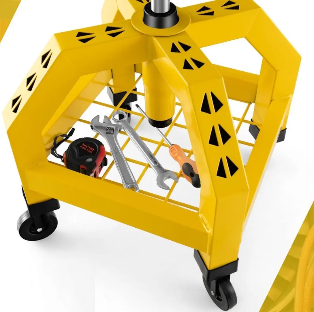 Taburet pentru service auto Costway AU10017YE (Black/Yellow)